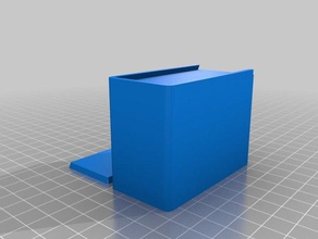meu personalizados paramétrico caixa de tampa deslizante v2 ferramenta os titulares caixas 3d print model - Mito3D