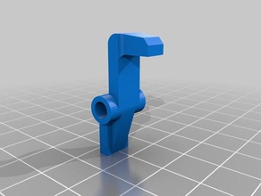 airsoft m203 barrel latch toy game accessories parts 3d print model - Mito3D