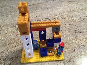 lego uyumlu mermer 11 pachinko topları marş çalıştırın inşaat oyuncaklar makine parça 3d print model - Mito3D