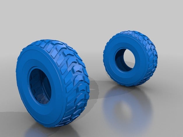 8x8 truck wheel rc vehicles 114 3D print model - Mito3D