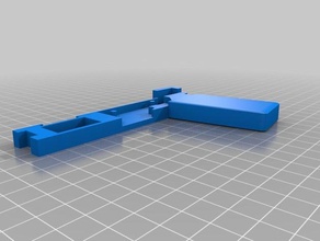 Papier hornet-shooter - Spielzeug Spiele gun Gummi-band 3d print model - Mito3D