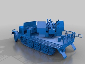 sdkfz7 modelleri tank 3d print model - Mito3D