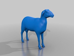 sheeph animals 3d print model - Mito3D
