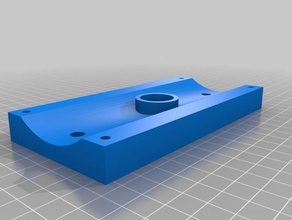 casella polo piastra dell'adattatore 3d stampa 3d print model - Mito3D
