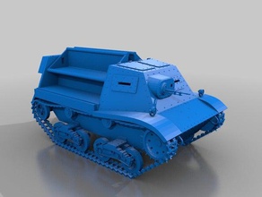 t20 modelleri tank 3d print model - Mito3D