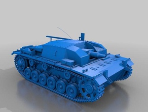 sturm tank models ww2 german 3d print model - Mito3D