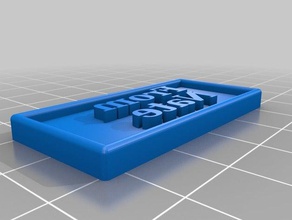 nate de la oficina personalizado 3d print model - Mito3D