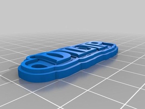 dilip llaveros personalizado 3d print model - Mito3D