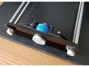 anet a6 y-axis frontbrace&tensioner 3d printer accessories belt tensioner 3d print model - Mito3D