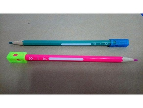 dice pencil top gadgets 3d print model - Mito3D