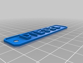 diesel sign signs logos customized 3d print model - Mito3D