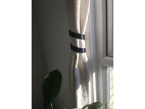 Vorhang-spiral-Halter Kunst tools Vorhang-Halter Vorhang Haken 3d print model - Mito3D