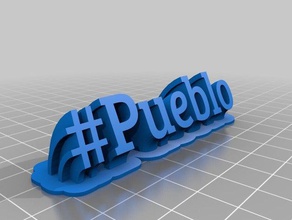 pueblo1 office customized 3d print model - Mito3D