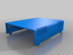 lineer psu kutusu top elektronik özelleştirilmiş 3d print model - Mito3D