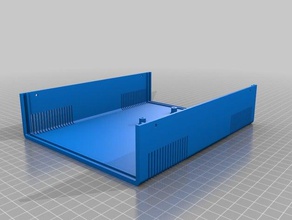 psu linear caixa inferior eletrônica personalizado 3d print model - Mito3D