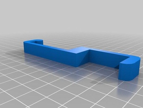kitchen hook slim larger hool organization customized 3d print model - Mito3D