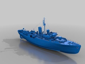 modello di nave modelli bateau cargo 3d print model - Mito3D