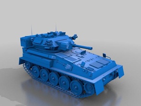 scorpion tank models 3d print model - Mito3D
