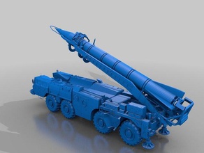skud-Rakete launcher Modelle 3d print model - Mito3D
