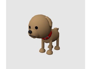 mii cane video giochi amiibo nintendo 3ds wii 3d print model - Mito3D