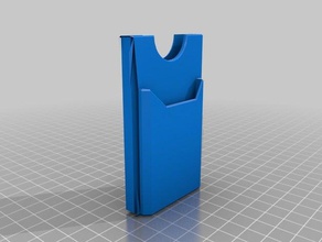 slim card wallet cane zampa accessori 3d print model - Mito3D