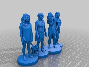 femme 103 106 esculturas 3d print model - Mito3D
