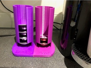 nespresso vertuo café pod distribuidor a cozinha jantar 3d print model - Mito3D