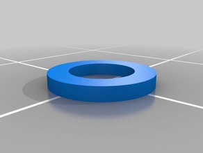 3mm dado-bullone rondella parti personalizzato 3d print model - Mito3D