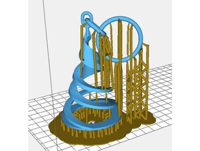 árvore de natal da cadeia esculturas decoração 3d print model - Mito3D
