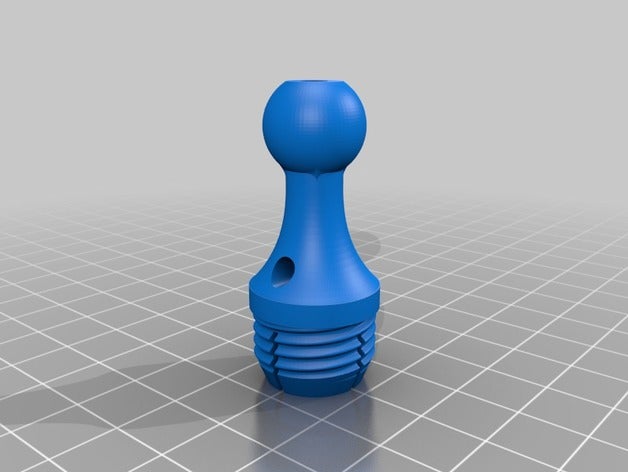 articolato cavo di collegamento del canale hobby palla connessione giunto a sfera connettore 3D print model - Mito3D