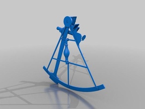 sextant models plastic practice 3d print model - Mito3D