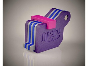 sd micro card holder 3d printing nsfw 3d print model - Mito3D