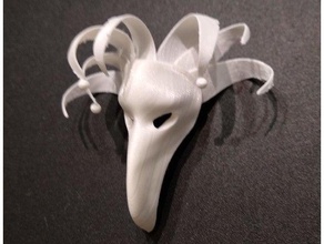 maschera veneziana costume 3d print model - Mito3D