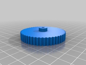 flsun 13 plus bed leveling knobswheels large probably works creality cr 10 others 3d printer parts cr-10 i3 m3 nut 3d print model - Mito3D