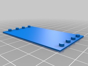 meine angepasste parametrische aa-Batterie-box-Kontakte Elektronik 3d print model - Mito3D