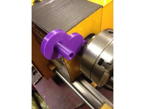lathe chuck nut mounting tool xl machine tools 3d print model - Mito3D