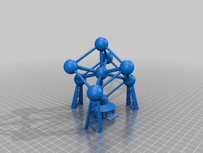atomium brusselles 3d printing 3d print model - Mito3D