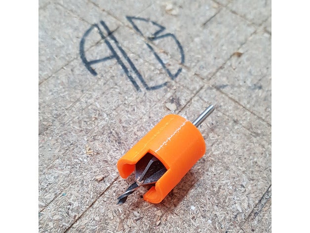 countersink drill bit depth stop diy tool woodworking 3D print model - Mito3D