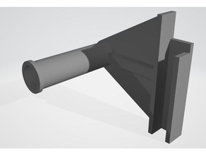 alfawise u20 spool holder 1kg less 3d printer parts filament 3d print model - Mito3D