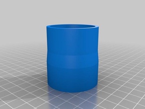 il mio personalizzato tubi -tubo di aspirazione adattatore tks atika parti 3d print model - Mito3D
