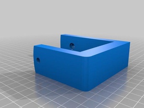 bracket 66mm dosing pump fish tank pets fishtank mounting 3d print model - Mito3D