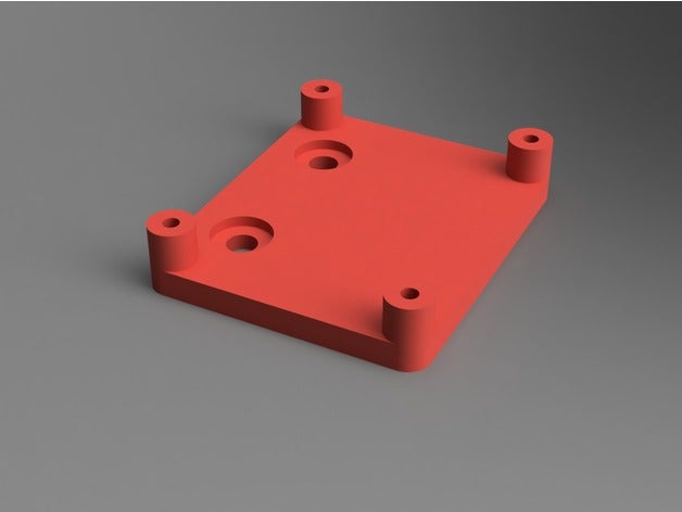 mosfet module holder 2020 2040 extrusion profile 3d printer parts mount 3D print model - Mito3D