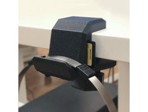 headphone hook sd card holder audio headphones hanger 3d print model - Mito3D