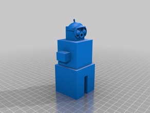 square boy cool 3d printing 3d print model - Mito3D