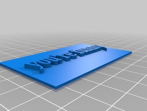 youre funny card 3d printing 3d print model - Mito3D