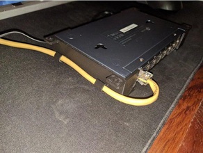 tp-link tl-sg108 under desk mount other network switch holder 3d print model - Mito3D