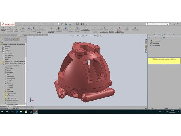 poire effecteur kossel plus aucun abl 3d de l'imprimante pièces anycubic delta l'effecteur 3D print model - Mito3D