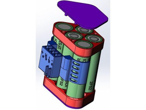 husqvarna automower batterie de bricolage plein air jardin le boîtier la flymo gardena tondeuse à gazon mhroboter robotique 3d print model - Mito3D