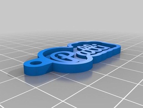 patti chave de cadeia chaveiros personalizado 3d print model - Mito3D
