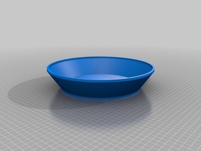 my customized simplebowl kitchen dining 3d print model - Mito3D